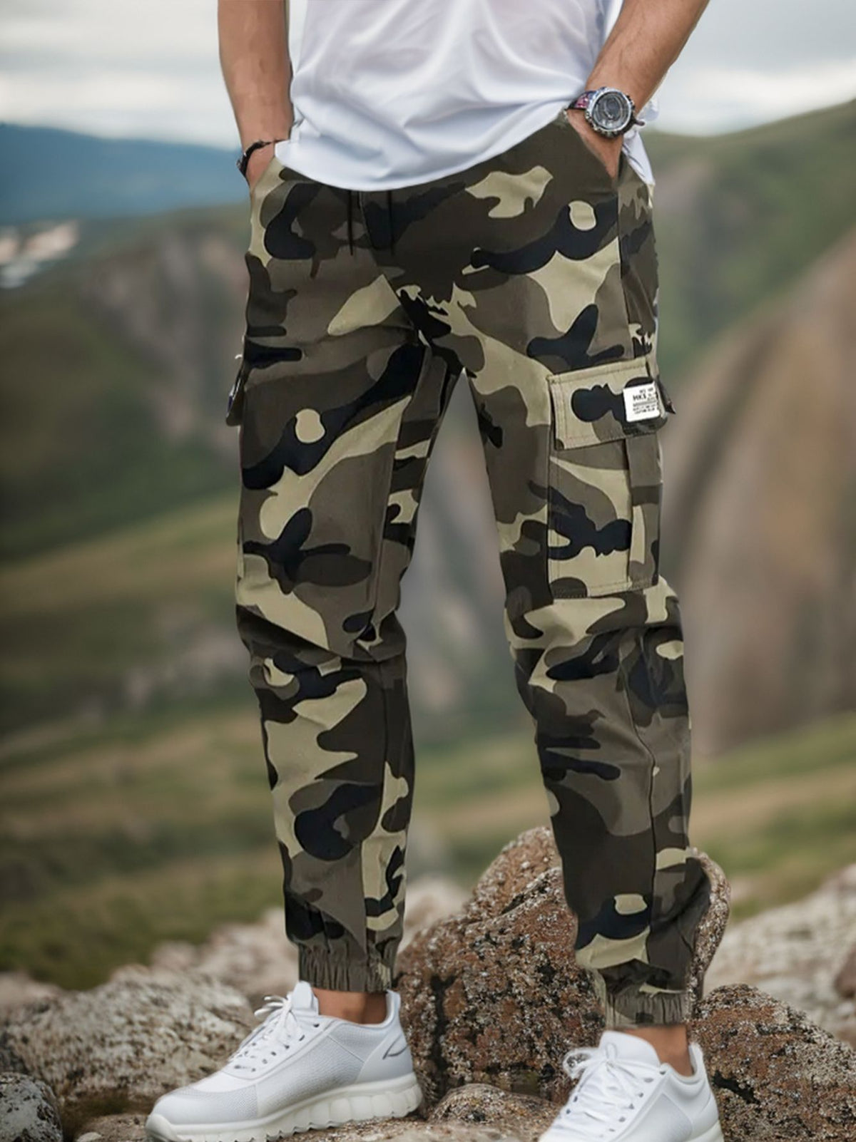 🔥 50% KEDVEZMÉNY! 👖 Tartós taktikai munkanadrág - nejlon és pamut keverékéből, számos funkcionális zsebbel, ideális kültéri munkavégzéshez 🌲