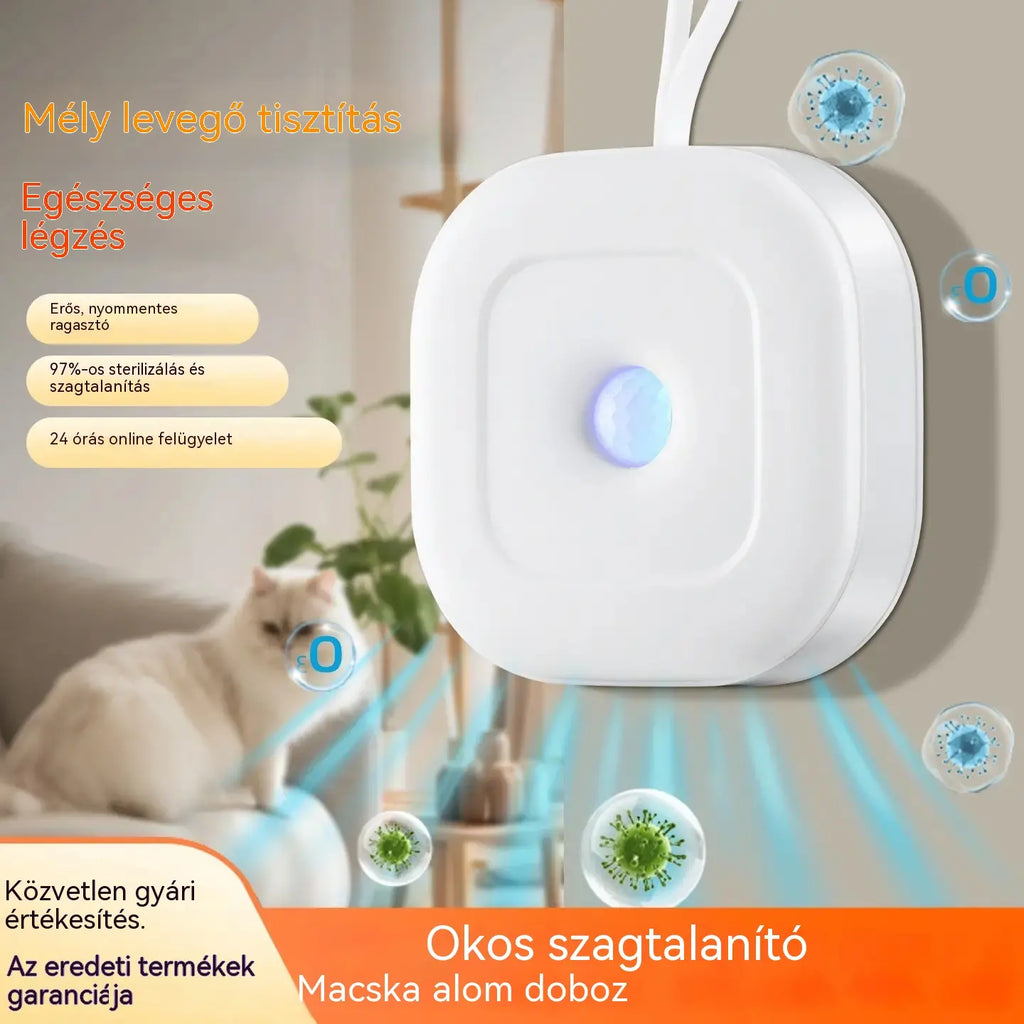 🔥【Korlátozott ideig érvényes, 50%-os kedvezmény】Okos kisállatszag-semlegesítő akasztópánttal