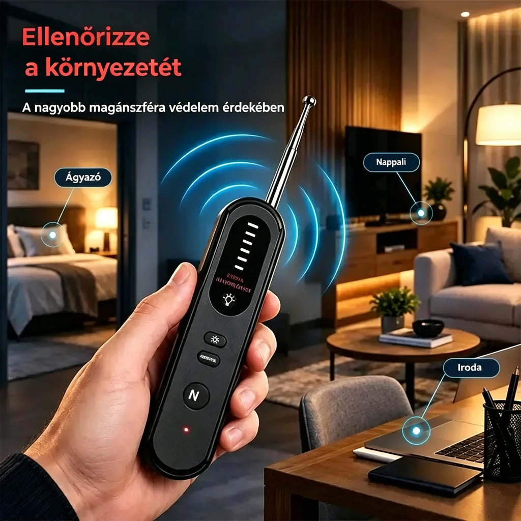 🔥【 50% kedvezmény】⏰ Rejtettkamera- és GPS-detektor