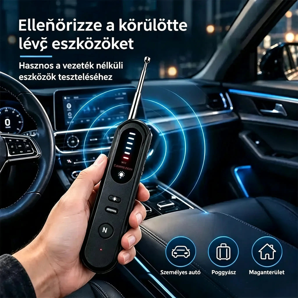 🔥【 50% kedvezmény】⏰ Rejtettkamera- és GPS-detektor