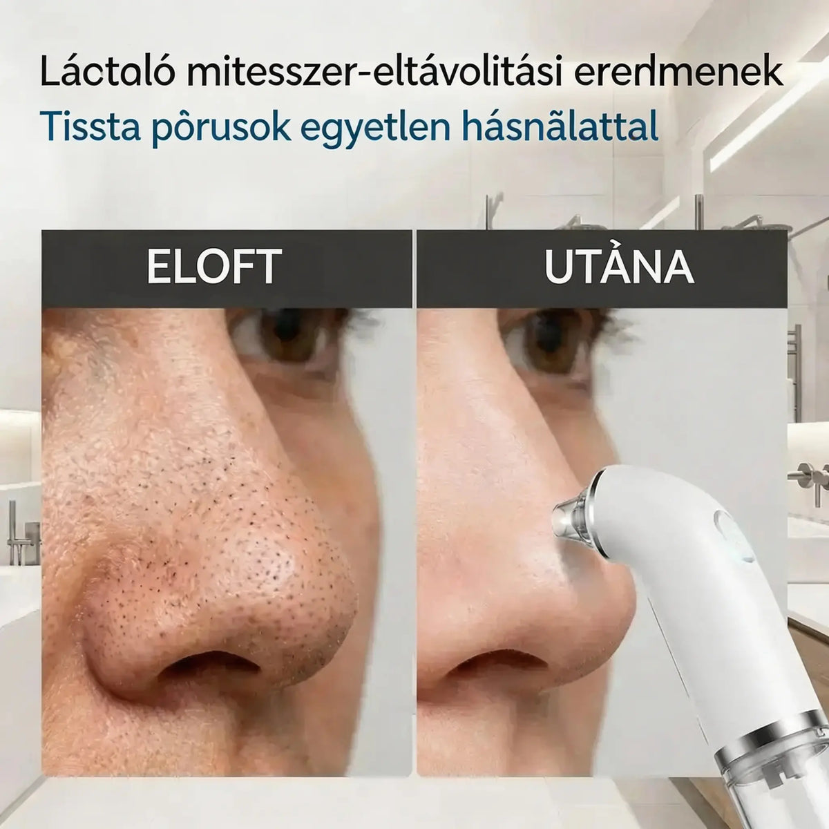 🔥【50% kedvezmény korlátozott ideig】Elektromos arctisztító · Feszesítés és lifting · Mély pórustisztítás