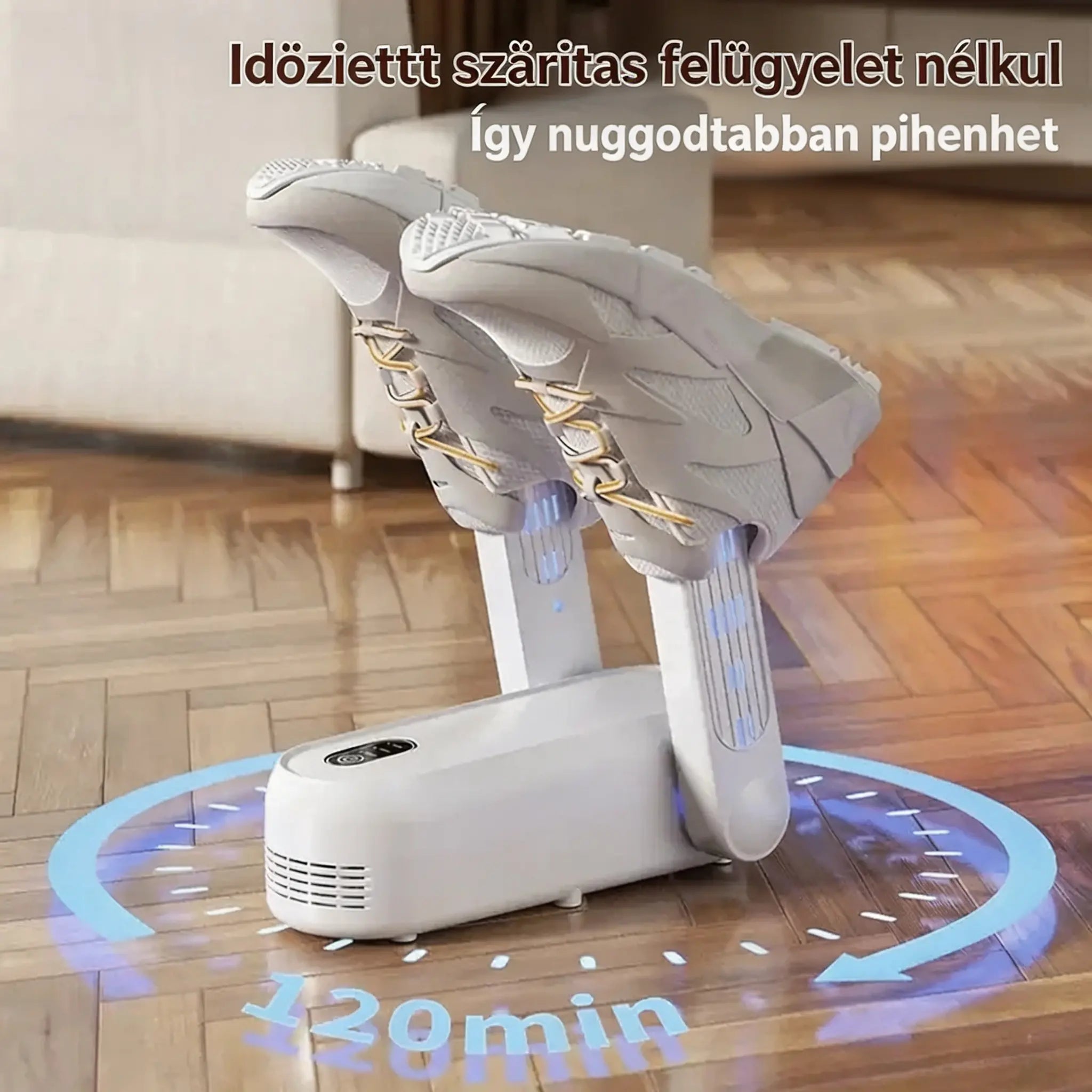 【Korlátozott ideig féláron】🔥Háztartási cipőszárító sterilizálási időzítő funkcióval, vízálló, állandó hőmérsékletű és gyorsan száradó