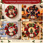⏰ UTOLSÓ NAP! 50% KEDVEZMÉNY ✨ Készíts olyan karácsonyi koszorút, amelyet büszkén kiteszel majd 🎄❤️ Kreatív készlet (3D-s textilbetűzéses technika) útmutatóval és leírással.