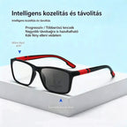 👓 Egyetlen szemüveg – távoli és közeli tárgyak látásához egyaránt! Fényre sötétedő, multifokális szemüveg ☀️ Csúszásmentes, kényelmes és stílusos – tökéletes választás idősek számára.