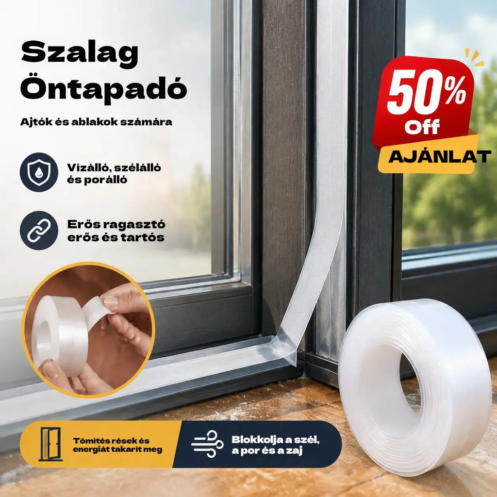 🔥【50% kedvezmény korlátozott ideig】🚪 PVC ajtó alsó tömítőszalag – Por- és huzatálló