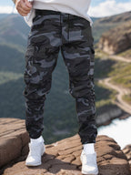 🔥 50% KEDVEZMÉNY! 👖 Tartós taktikai munkanadrág - nejlon és pamut keverékéből, számos funkcionális zsebbel, ideális kültéri munkavégzéshez 🌲