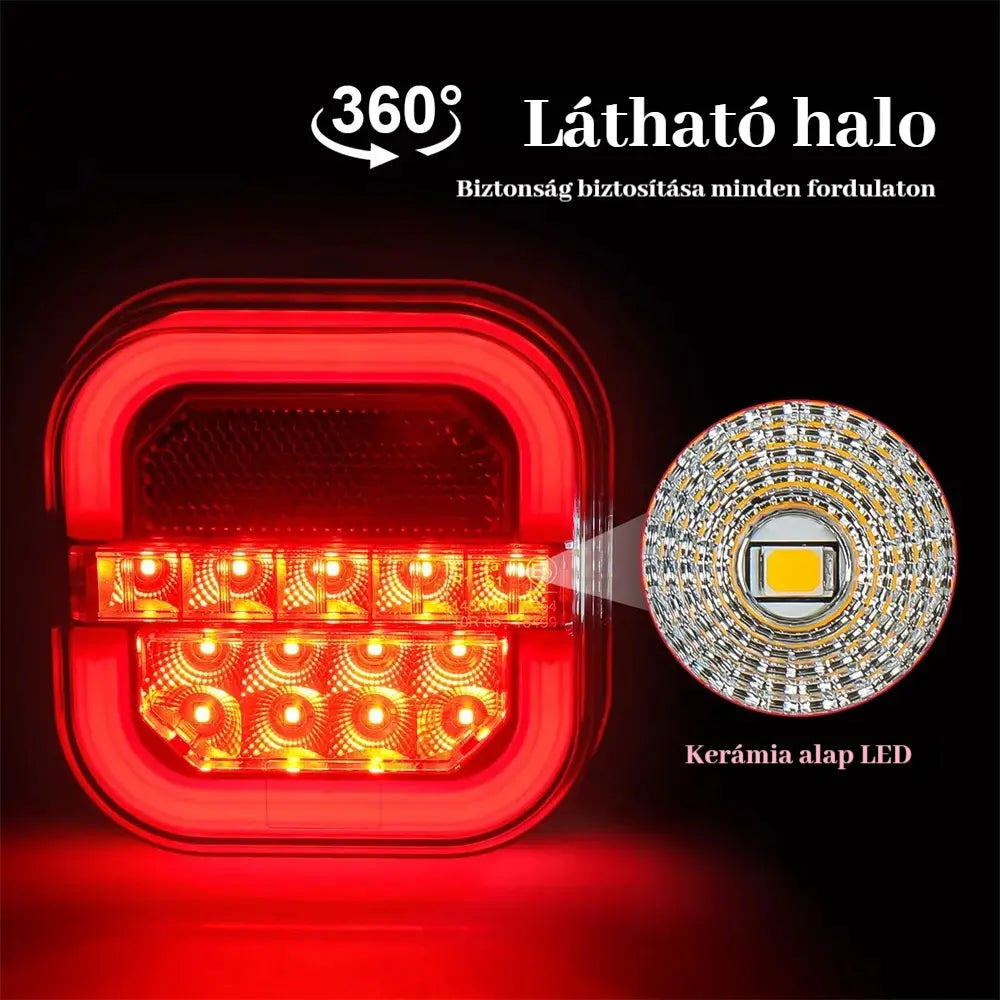 【Második termék féláron, korlátozott ideig】🚦 Luces LED para remolque de coche