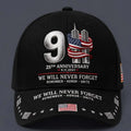 🧢9/11-es évfordulós emlék-baseballsapka: Soha ne felejtsük el – Uniszex, hazafias emléksapka 🧢
