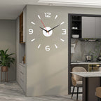 【30% kedvezmény】🕑✨ 3D háttérvilágítású akril falióra – Fúrás nélkül rögzíthető (otthoni összeszerelést igényel)
