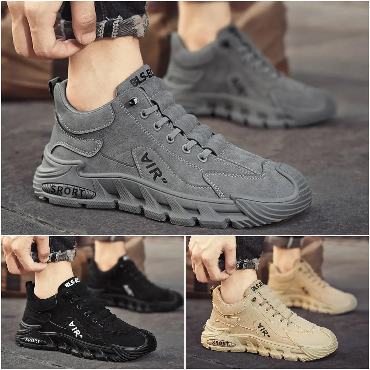 🔥【50% OFF】✨🥾【39-44-es méretek】Új stílusú férfi casual cipő, lélegző és kényelmes, vízálló anyagból