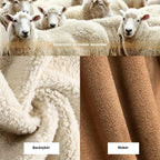 🥼🐏💖【Újdonság télre – 50% kedvezmény】2026-os divatos és meleg, polárbéléses női velúrhatású kabát, S–5XL, téli/utcai viselet