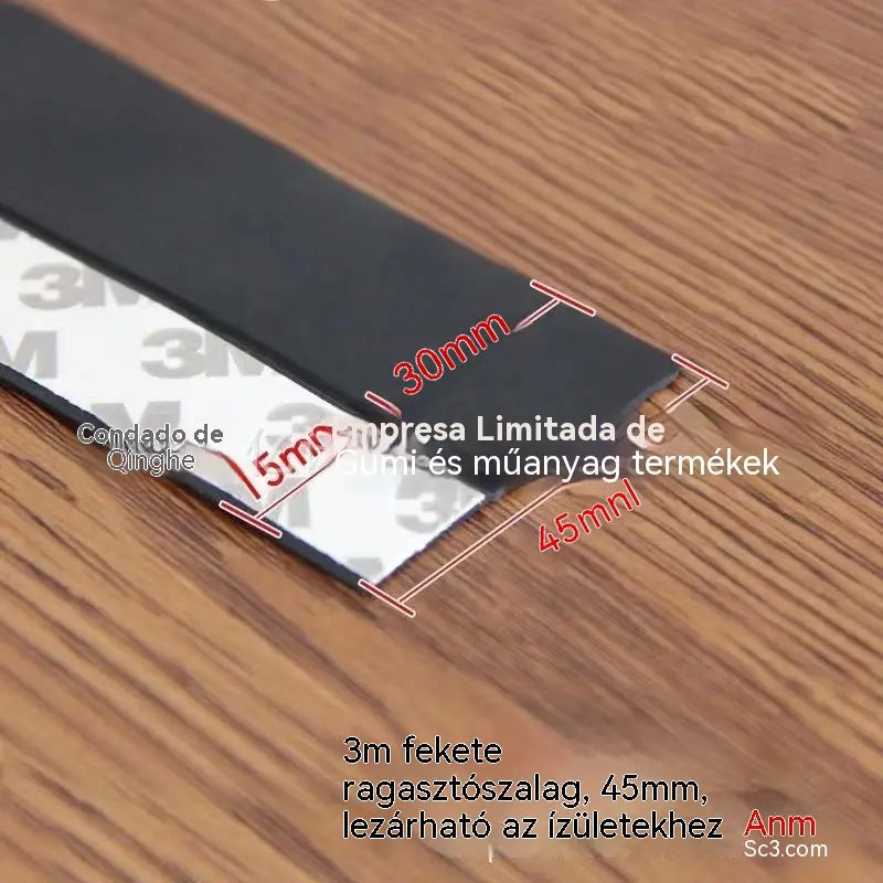 🔥【50% kedvezmény korlátozott ideig】🚪 PVC ajtó alsó tömítőszalag – Por- és huzatálló
