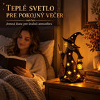 🧙✨Csillagos boszorkányos éjszakai fénydísz