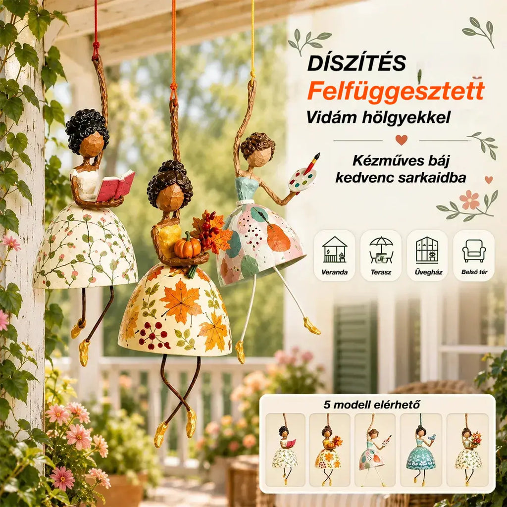 ✨ Vidám, függő dekoráció táncos stílusban