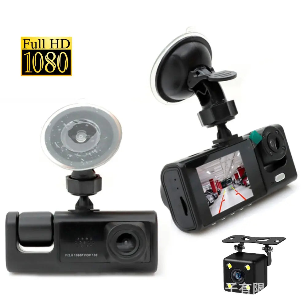 🔥A legalacsonyabb ár korlátozott ideig🚗1080p HD autókamera tolatókamerával