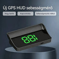 【Svájci katonai minőségű GPS navigációs "jegyelkerülő kütyü"】 Új GPS sebesség- és fordulatszámmérő (HUD/Head-Up kijelzővel) 【USB port】