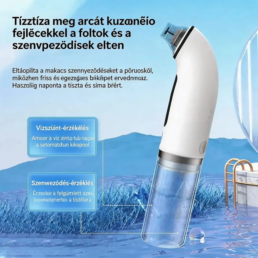🔥【50% kedvezmény korlátozott ideig】Elektromos arctisztító · Feszesítés és lifting · Mély pórustisztítás