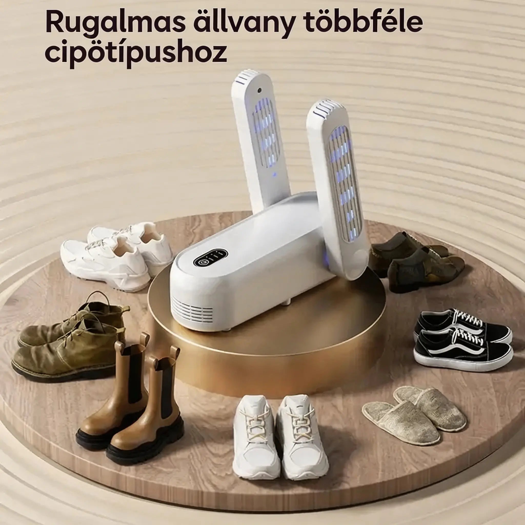 【Korlátozott ideig féláron】🔥Háztartási cipőszárító sterilizálási időzítő funkcióval, vízálló, állandó hőmérsékletű és gyorsan száradó