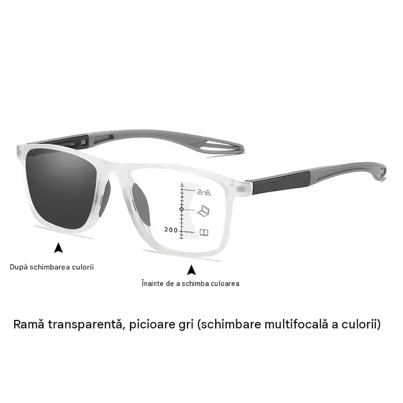 🕶️Ultrakönnyű, nagy felbontású, fényre sötétedő olvasószemüveg, amelyet kifejezetten idősek számára terveztek.